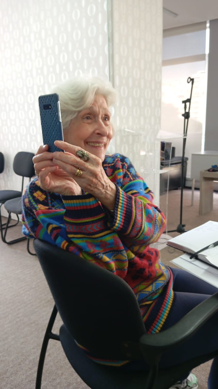 Foto das aulas presenciais