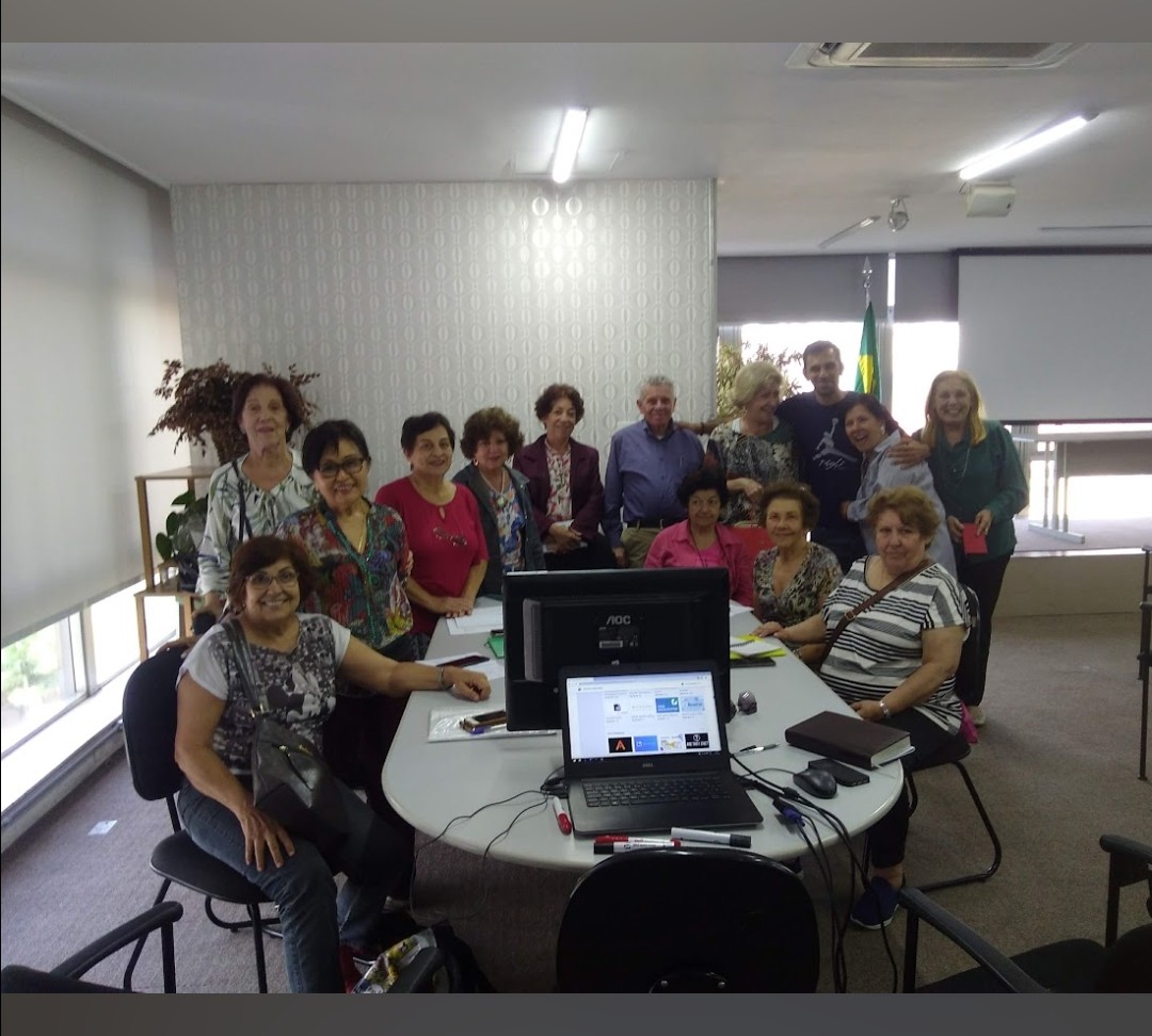 Foto das aulas presenciais